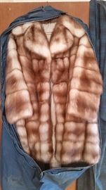 stone marten fur coat - appraised at $6k several years ago