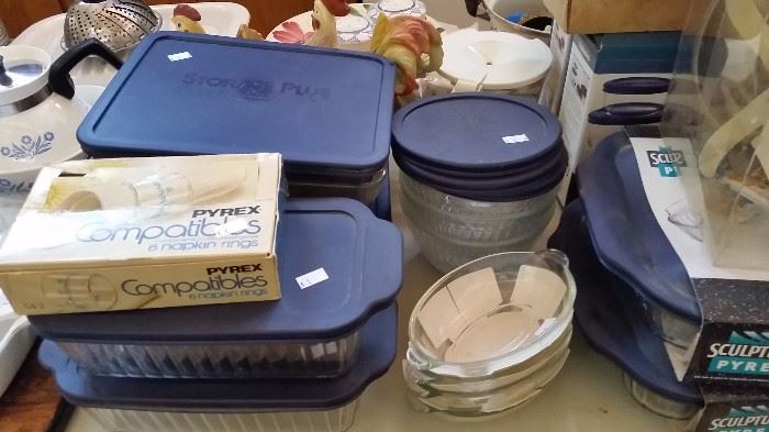 pyrex, some new and unused