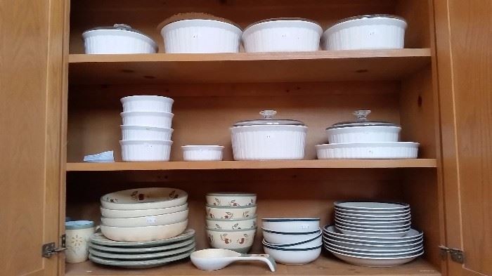corning ware french casseroles and more dish sets