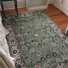 Floral Patterned Area Rug