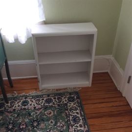 Painted Book Shelves