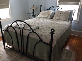 Wrought Iron Queen-Size Bed