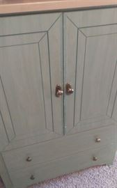 Painted armoire, good size, not too big