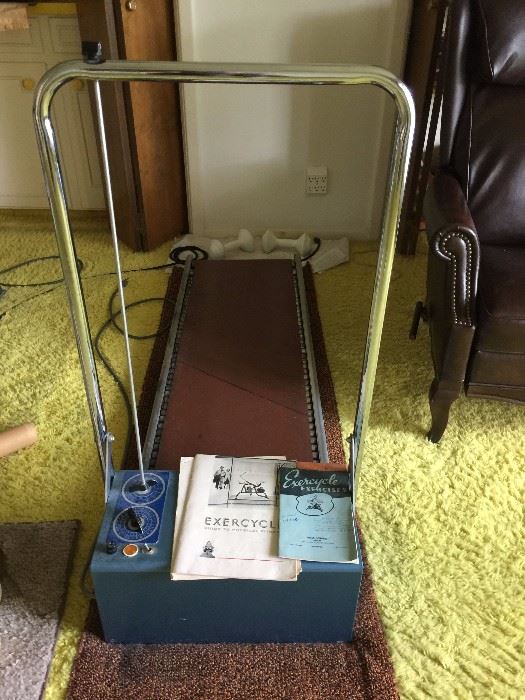 vinage Exercycle treadmill
