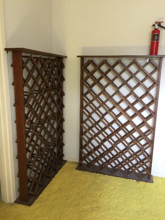 wall mount wine racks