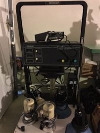 commercial photo printing machine and lights with timer. good condition