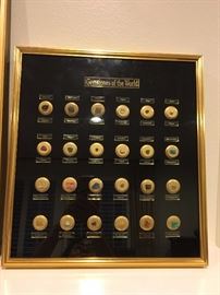 real gem stone shadow box