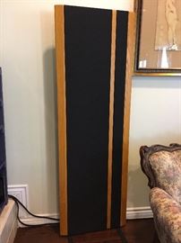 Magnepan tall speaker set. L24 x W1.5 x H72                   audio mania's collecting item. please see next photo