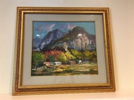 original oil painting