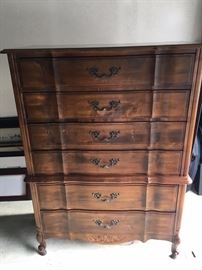 Antique 6 drawer cabinet