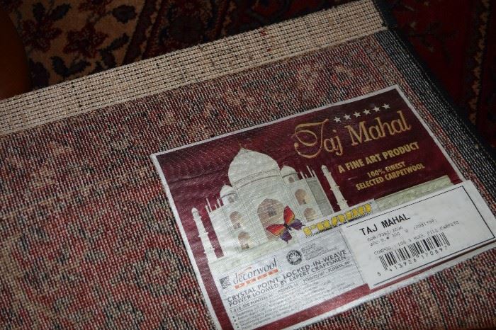 Taj Mahal 100% Wool 61/2' X 10'