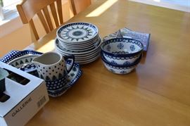 Hand Painted Polish Pottery