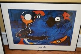 Joan Miro Abstract