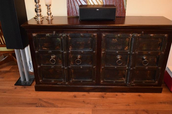 Solid Wood Heavy Duty Server/Chest 6'W X 19" D X 39" T