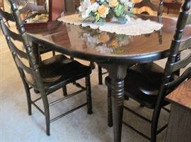 dining table & chairs