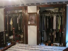 good quality men's & women's clothing (size large)