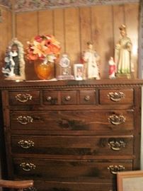 chest & religious statues