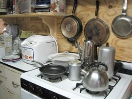summer kitchen in the cellar