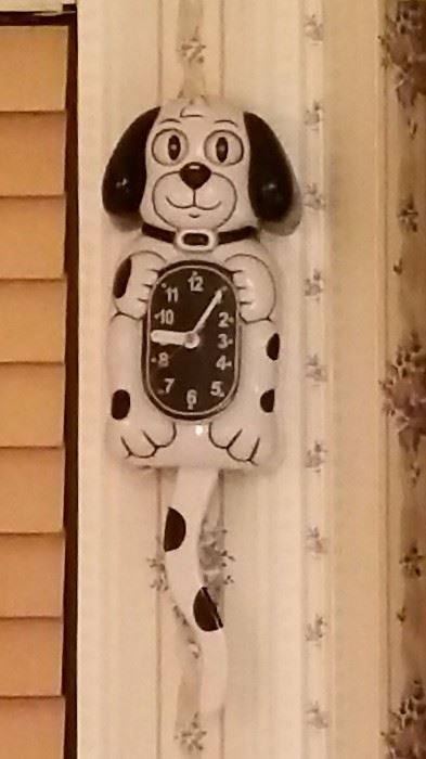 Cody the Dog Vintage Clock 