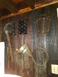 Primitive kitchen utensils