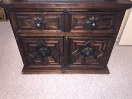 Carved Small Cabinet