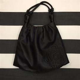 Black Loewe Handbag