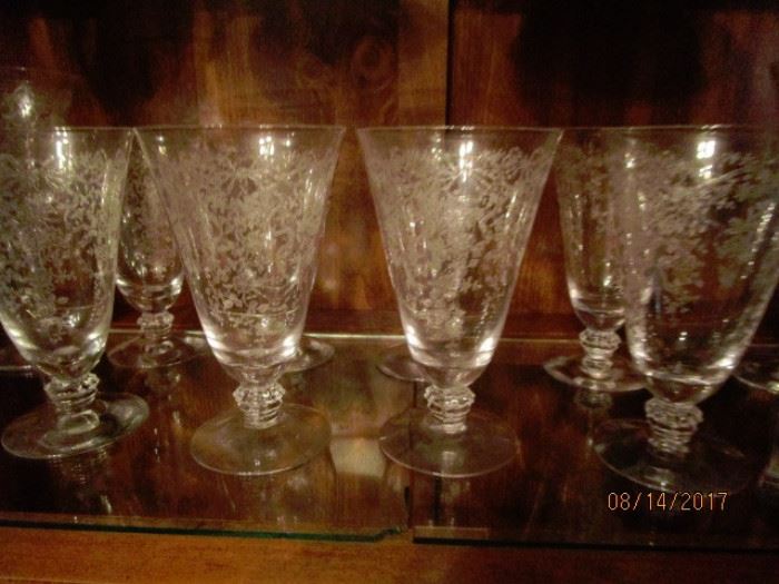 Crystal Water glasses
