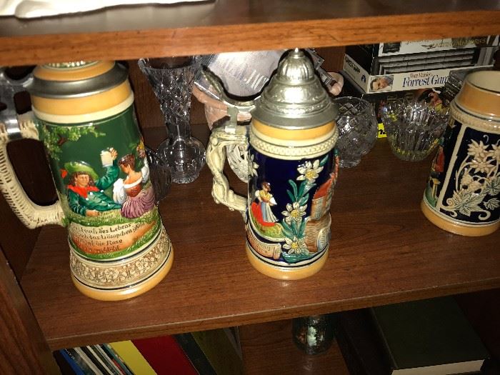 Vintage German Steins