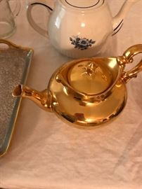 Limoges Teapot- Gold Plated