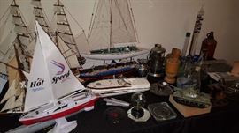 Model ship collection