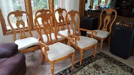 (6) bonus dining chairs
