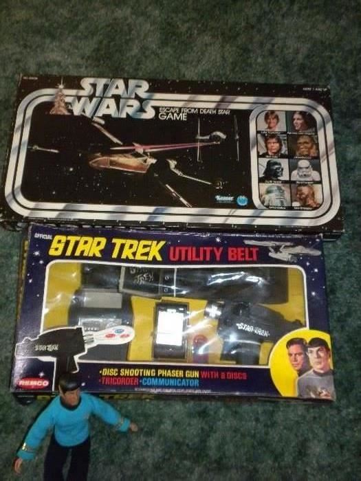 STAR TREK AND STAR WARS COLLECTABLES