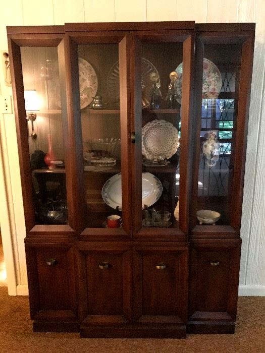 Clean china cabinet