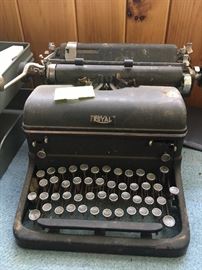 vintage Royal typewriter