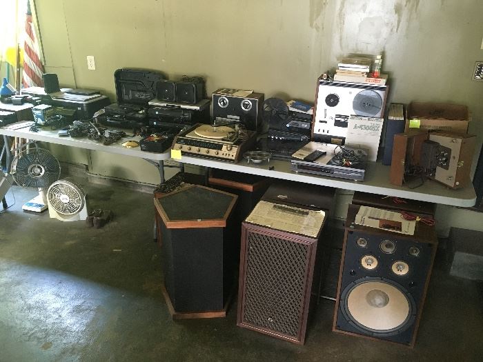 stereo and electronic equipment