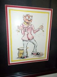 original Georgia Bulldog art