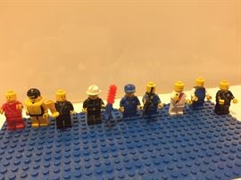 Legos mini figures. Group #1