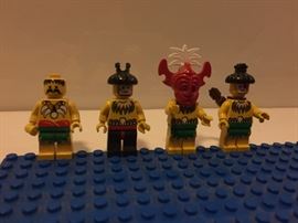 Lego mini figures.