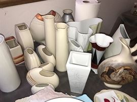 Pottery vases