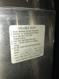 Crucible Kiln model 235 WR