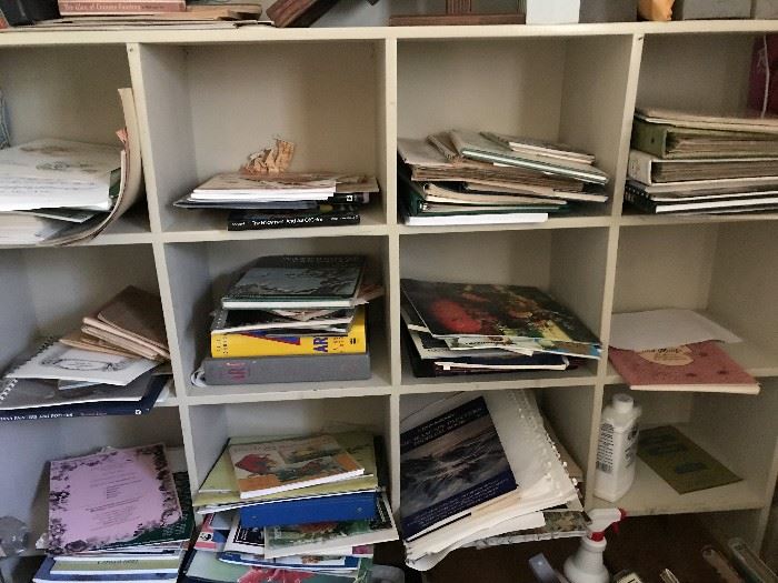 Books, magazines and storage