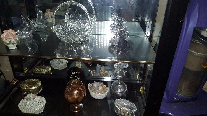 Curio Cabinet & Contents