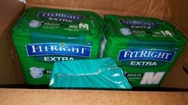 Fit Right Adult diapers Many more not pictured