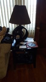 Lamp & End Table