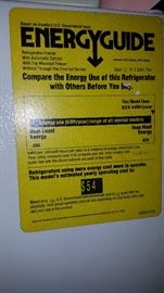 Fridge Label