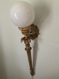 torch wall sconce
