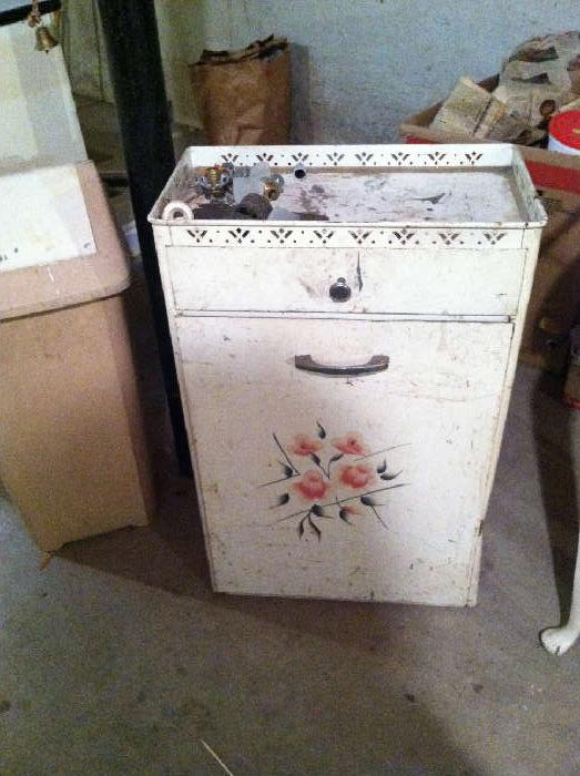 Shabby chic vintage cabinet
