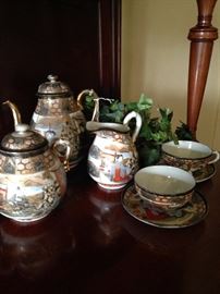 Asian tea set