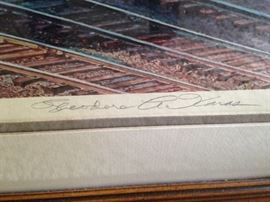 Theodore Karas train art