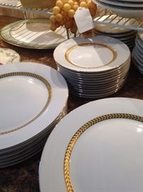Sabatier "Imperial Gold" china